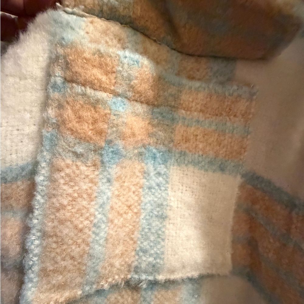 Plaid Button-Up Jacket - Picture 2 of 5
